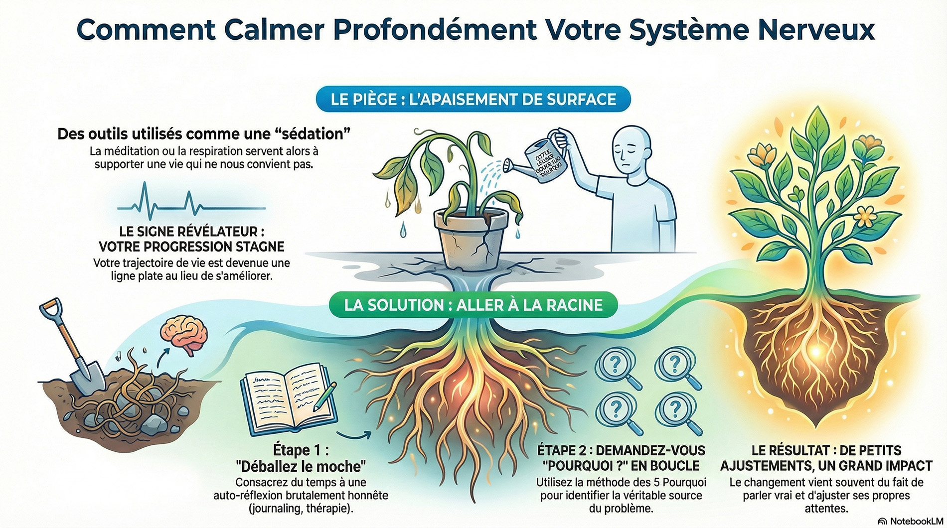 Calmer profondément son système nerveux